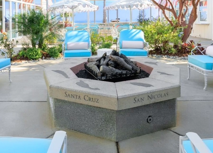 The Pavilion Hotel firepit